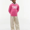 Felpa con logo Tommy per bambina Felpa con logo Tommy per bambina