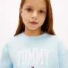 Felpa con logo Tommy per bambina Felpa con logo Tommy per bambina