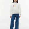 Felpa con logo Tommy per bambina Felpa con logo Tommy per bambina