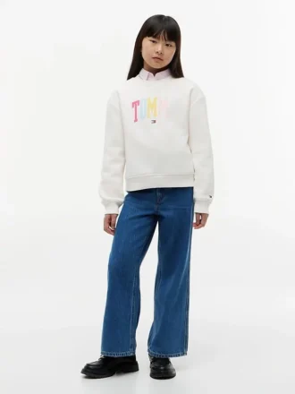 felpa con logo tommy per bambina 2 5 330x440 - Felpa con logo Tommy per bambina