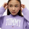 Felpa con logo Tommy per bambina Felpa con logo Tommy per bambina