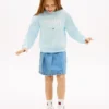 Felpa con logo Tommy per bambina Felpa con logo Tommy per bambina