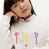 Felpa con logo Tommy per bambina Felpa con logo Tommy per bambina
