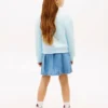 Felpa con logo Tommy per bambina Felpa con logo Tommy per bambina