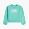 Felpa con logo Tommy per bambina