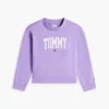 Felpa con logo Tommy per bambina Felpa con logo Tommy per bambina
