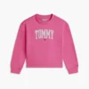 Felpa con logo Tommy per bambina Felpa con logo Tommy per bambina