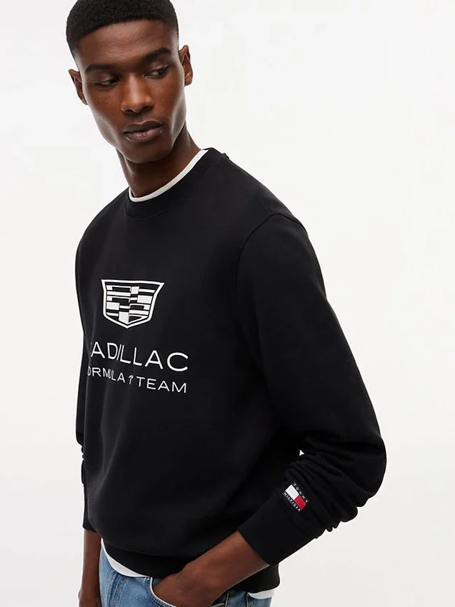 Felpa con logo Tommy x Cadillac F1® Team Felpa con logo Tommy x Cadillac F1® Team