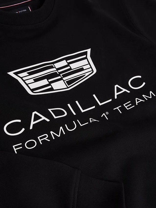 Felpa con logo Tommy x Cadillac F1® Team Felpa con logo Tommy x Cadillac F1® Team