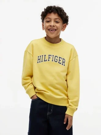 Felpa con logo Varsity per bambini
