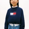 Felpa con logo Wavy Flag per bambini Felpa con logo Wavy Flag per bambini