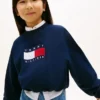 Felpa con logo Wavy Flag per bambini Felpa con logo Wavy Flag per bambini