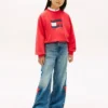 Felpa con logo Wavy Flag per bambini Felpa con logo Wavy Flag per bambini