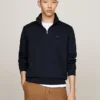 Felpa con zip a un quarto Intechno Knit