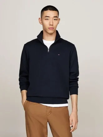 Felpa con zip a un quarto Intechno Knit Felpa con zip a un quarto Intechno Knit