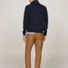 Felpa con zip a un quarto Intechno Knit