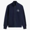 Felpa con zip in pile Flex con logo ad arco Felpa con zip in pile Flex con logo ad arco