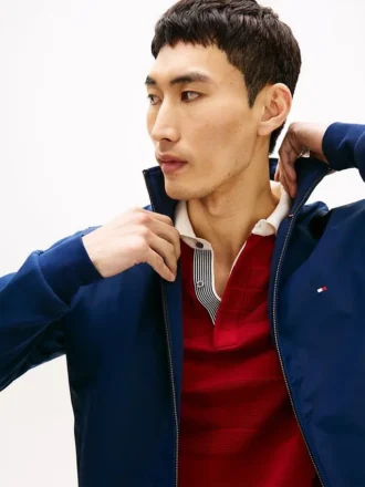 Felpa con zip TH Performance Intechno Knit