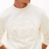 Felpa in maglia Intechno con logo Club tono su tono