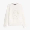 Felpa in maglia Intechno con logo Club tono su tono