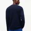 Felpa in pelle scamosciata con logo Tommy Jeans Felpa in pelle scamosciata con logo Tommy Jeans