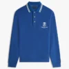 Felpa polo da rugby con stemma monogramma Felpa polo da rugby con stemma monogramma