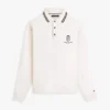 Felpa polo da rugby con stemma monogramma Felpa polo da rugby con stemma monogramma