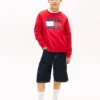 Felpa raglan con logo Tommy Flag per bambini Felpa raglan con logo Tommy Flag per bambini