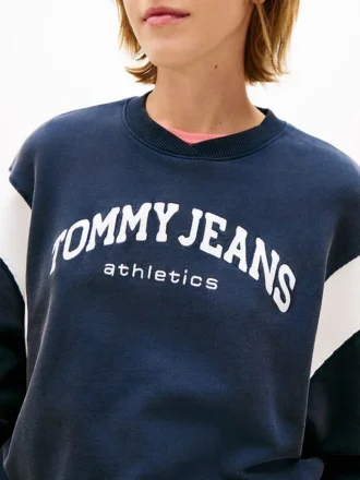 Felpa squadrata Tommy Jeans Athletics