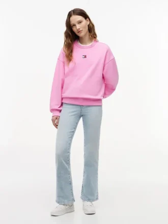 Felpa Tommy Jeans Boxy Fit