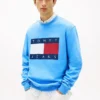 Felpa Tommy Jeans con grande logo bandiera Felpa Tommy Jeans con grande logo bandiera