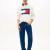 Felpa Tommy Jeans con grande logo bandiera Felpa Tommy Jeans con grande logo bandiera