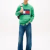 Felpa Tommy Jeans con grande logo bandiera Felpa Tommy Jeans con grande logo bandiera