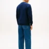 Felpa Tommy Jeans con grande logo bandiera