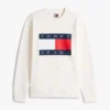 Felpa Tommy Jeans con grande logo bandiera Felpa Tommy Jeans con grande logo bandiera