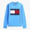 Felpa Tommy Jeans con grande logo bandiera Felpa Tommy Jeans con grande logo bandiera