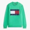 Felpa Tommy Jeans con grande logo bandiera Felpa Tommy Jeans con grande logo bandiera
