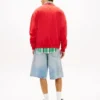 Felpa Tommy Jeans con logo Wavy Flag Felpa Tommy Jeans con logo Wavy Flag
