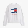 Felpa Tommy Jeans con logo Wavy Flag Felpa Tommy Jeans con logo Wavy Flag