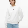 Felpa Tommy Jeans dal taglio squadrato Felpa Tommy Jeans dal taglio squadrato