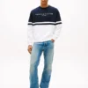 Felpa Tommy Logo Colorblock Felpa Tommy Logo Colorblock