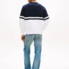 Felpa Tommy Logo Colorblock Felpa Tommy Logo Colorblock