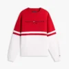 Felpa Tommy Logo Colorblock Felpa Tommy Logo Colorblock