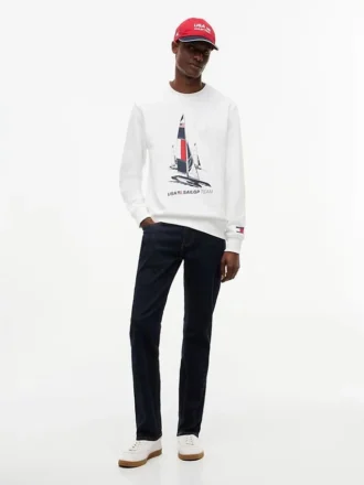 Felpa Tommy x US SailGP Team Boat