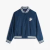 Giacca bomber da college idrorepellente Giacca bomber da college idrorepellente