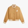 Giacca bomber da college idrorepellente Giacca bomber da college idrorepellente