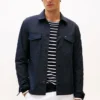 Giacca camicia in twill Giacca camicia in twill