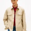 Giacca camicia in twill Giacca camicia in twill