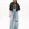 Giacca con zip idrorepellente Tommy Jeans Giacca con zip idrorepellente Tommy Jeans