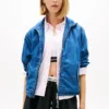 Giacca con zip in chambray Tommy Jeans